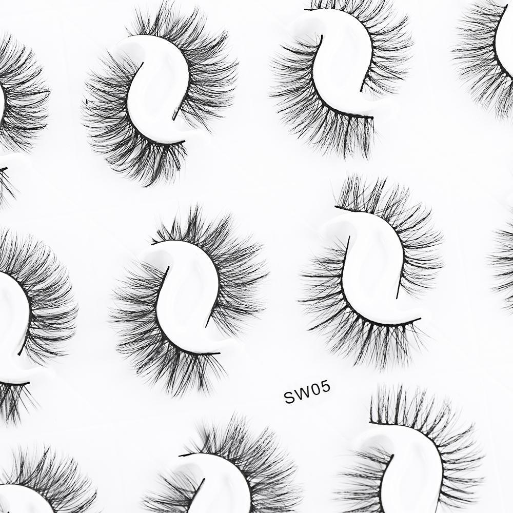 Bộ 20 Cặp Lông Mi Giả SKONHED Nhiều Phong Cách Khác Nhau