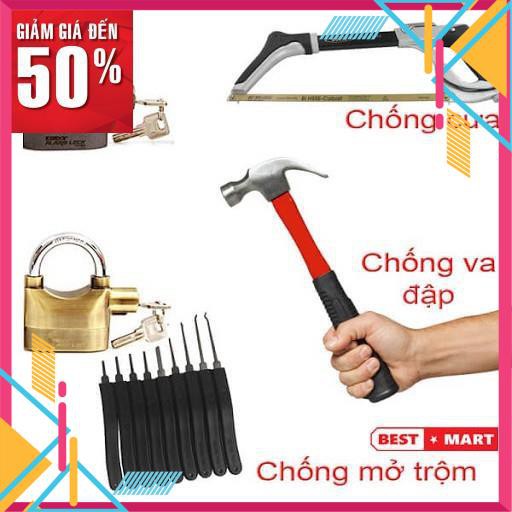 [CÓ VIDEO] Ổ khóa chống trộm KINBAR thông minh chính hãng hú báo động 110db thắng đĩa xe máy cửa nhà loại tốt cao cấp