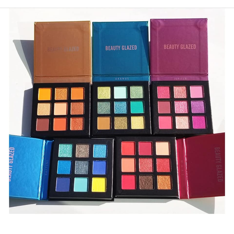 Phấn mắt 9 ô mã B51,hãng Beauty Glazed