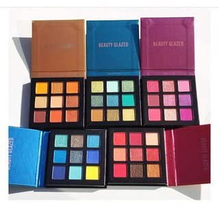 Phấn mắt 9 ô mã B51,hãng Beauty Glazed