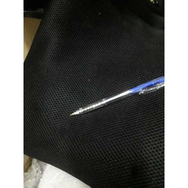 Vải e căng loa loại dày màu đen