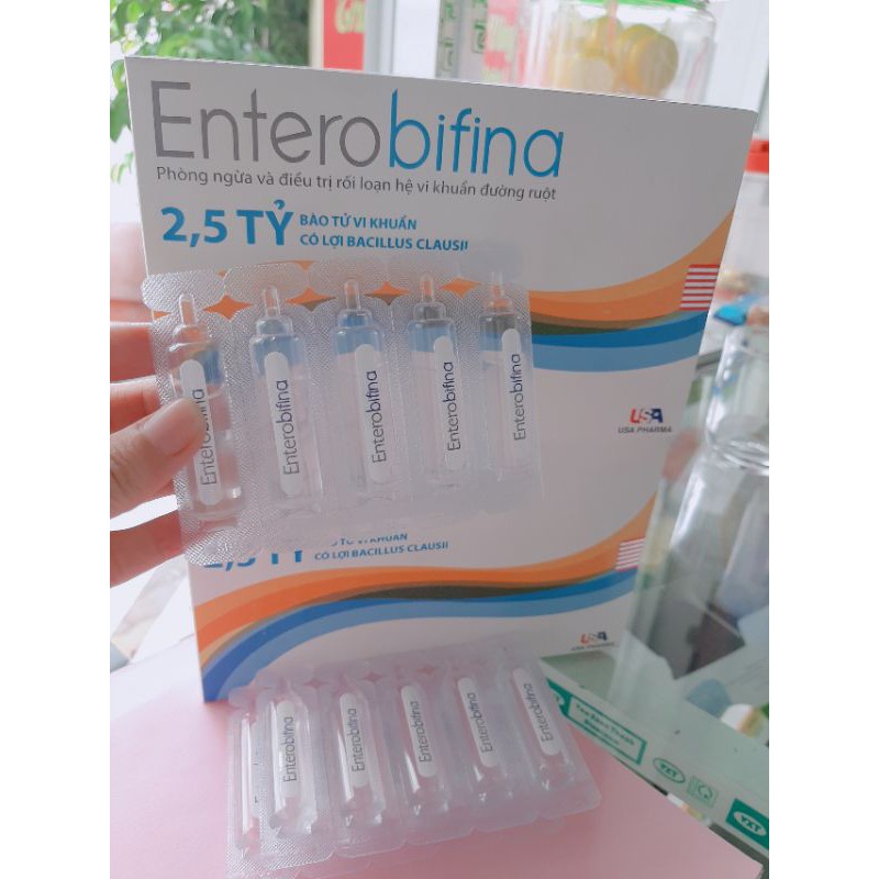 Men Entero bifina- Cải thiện hệ vi sinh đường ruột