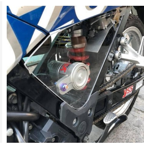 [HOT] Ốp Sườn trong suốt trang trí độc đáo cho xe RAIDER ,SATRIA