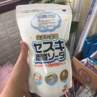 BỘT BAKING SODA SESUKI 500G (TẨY TRẮNG) ROCKET NHẬT BẢN