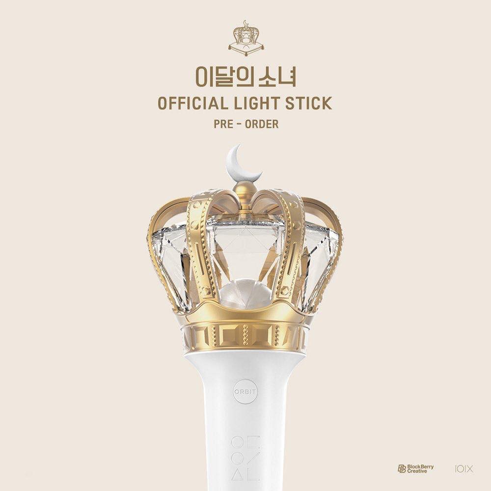 Gậy cổ vũ đèn màu LIGHTSTICK OFFICIAL LOONA