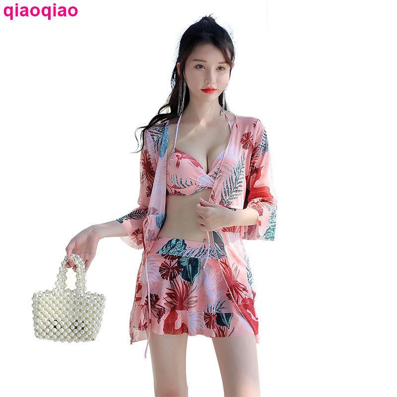 Set Đồ Tắm In Họa Tiết Hoa Phối Lưới Quyến Rũ Dành Cho Nữ | BigBuy360 - bigbuy360.vn