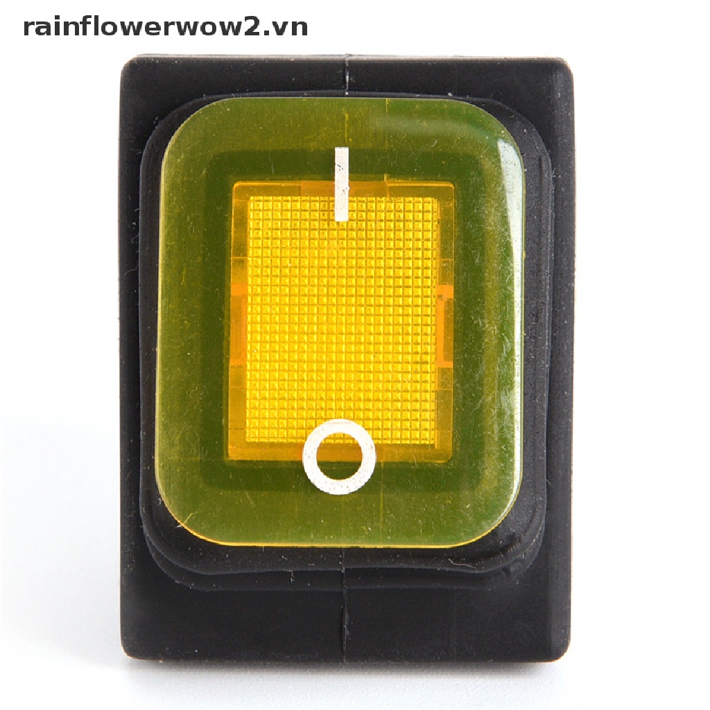 Công Tắc 4 Chấu 12V Có Đèn LED Chống Nước Cho Xe Hơi / Tàu Thuyền