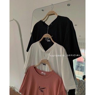 [Mã FATHANG5 giảm 10K đơn 50K] | ẢNH THẬT | ÁO THUN DOUBLE LOGO NK .