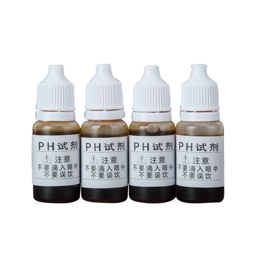 Dung dịch test ph 50ml, 10ml kèm bảng màu cho kết quả nhanh, chính xác, giá rẻ