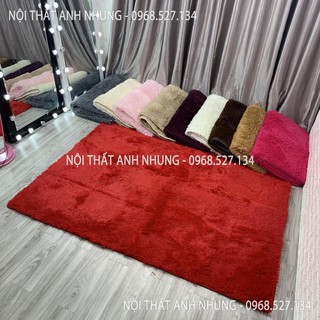 THẢM LÔNG HÌNH CHỮ NHẬT 1m8 x 2m