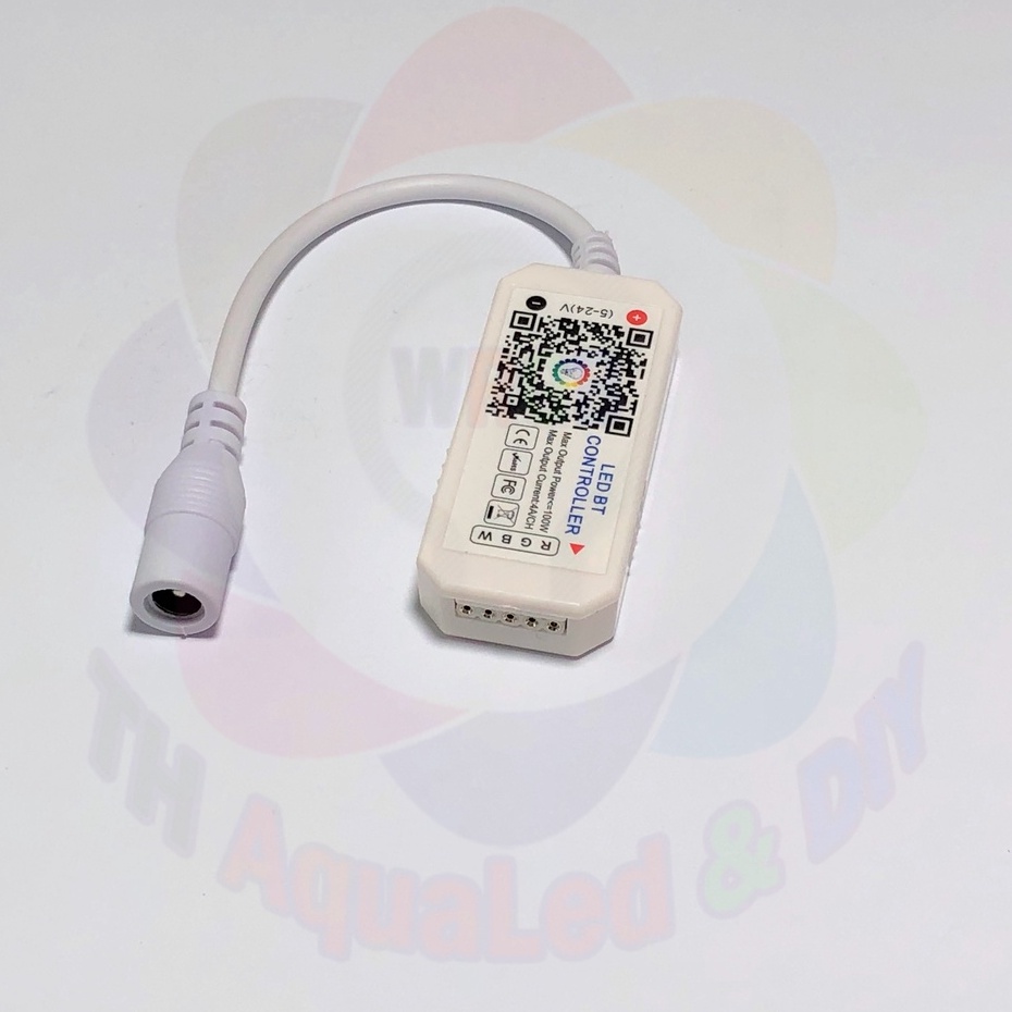 Controller WRGB dùng App điện thoạI, Bộ điều khiển Đèn LED 4 kênh đa năng, chức năng hẹn giờ linh hoạt