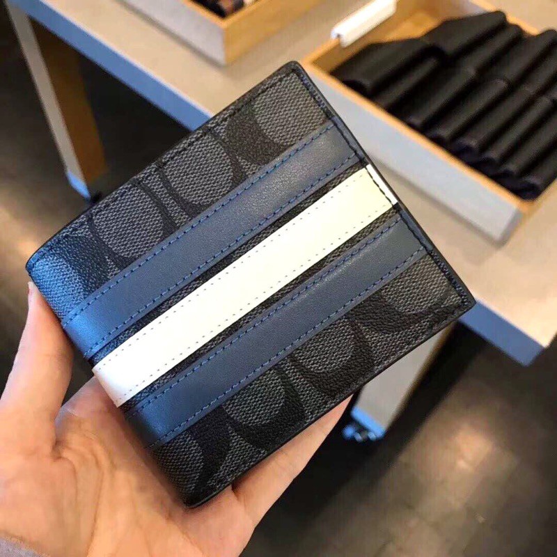 COACH Ví cầm tay đựng thẻ dành cho nam F26072/Ví nam /ví da nam