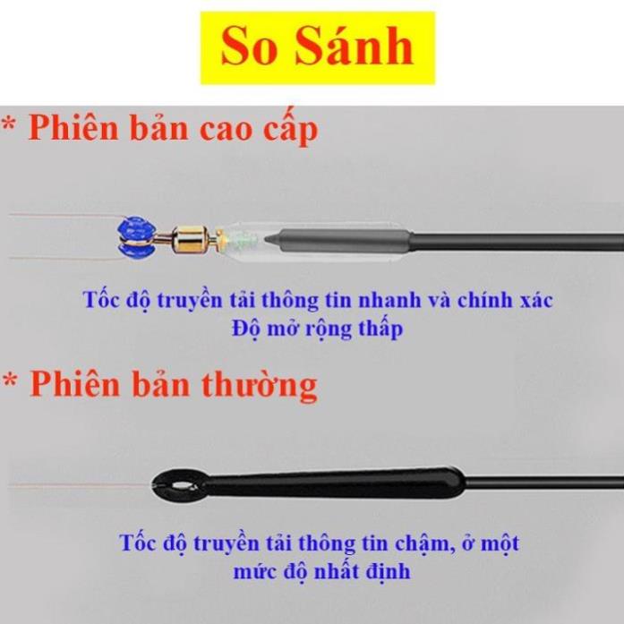 Chân Cắm Phao Câu Đài Silicon Vỉ 5 Chân Cắm Phao Cao Cấp Trong Suốt PK28 đồ câu FISHING_HD