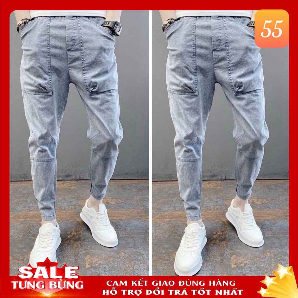 Quần Jean Nam Cao Cấp HB12 🔵 𝐅𝐑𝐄𝐄 𝐒𝐇𝐈𝐏 🔵 Quần Bò Nam Co Giãn Thời Trang | BigBuy360 - bigbuy360.vn