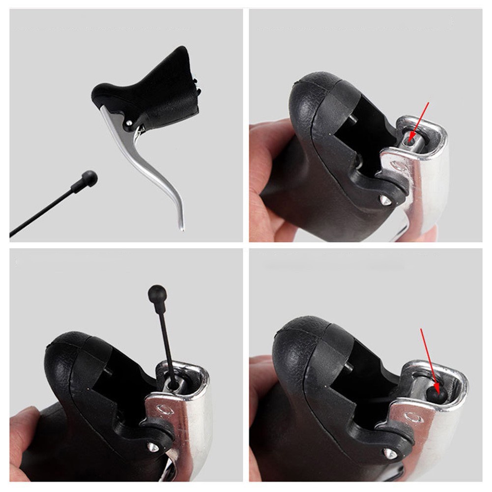 Dây cáp thắng trước/sau TOOPRE bằng thép không gỉ phủ sơn dành cho xe đạp leo núi