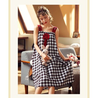 Váy đầm ngủ mặc nhà kiểu dáng cách điệu. đẹp xinh, duyên dáng siêu dễ thương