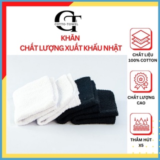 Khăn lau kính 100% cotton siêu thấm hút hàng xuất nhật