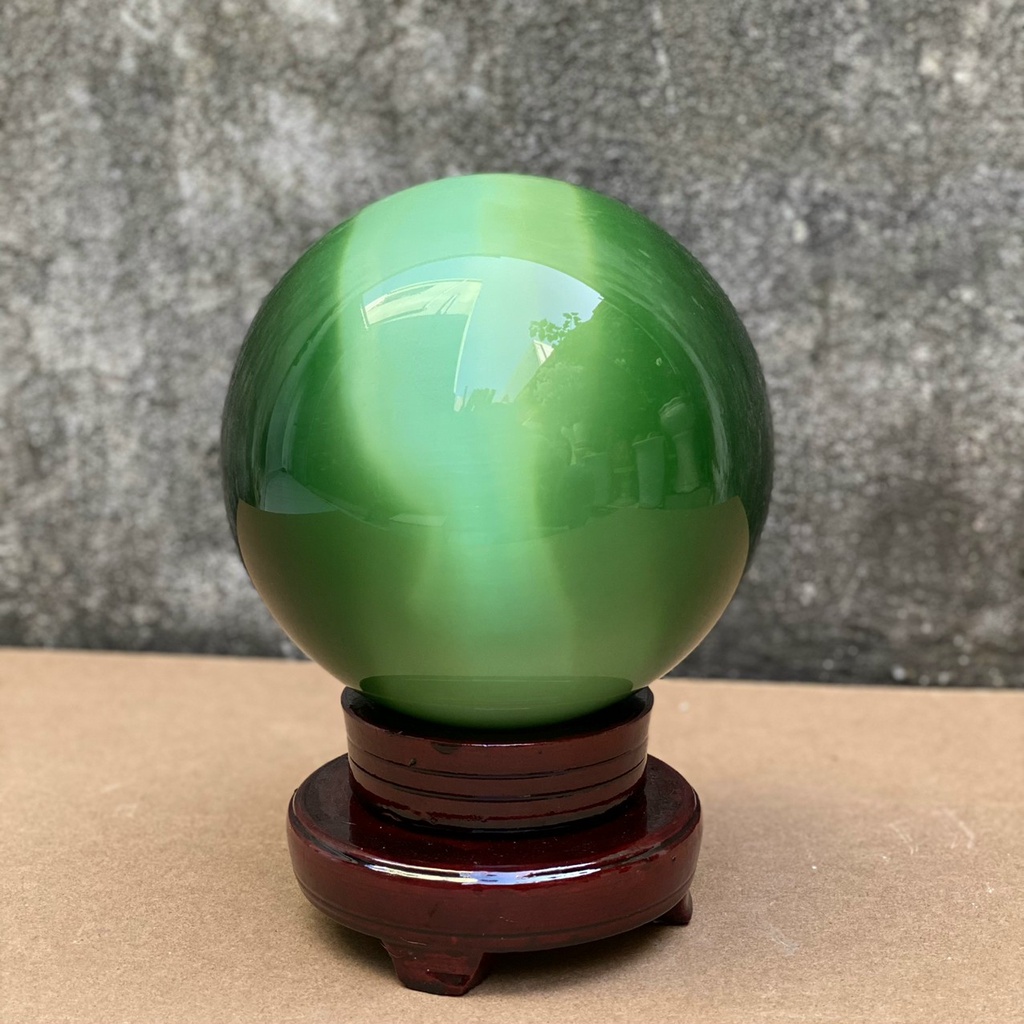 Bi Cầu Đá Phong Thủy, Quả Cầu Đá , Bi Mắt Mèo - Đường Kính 5cm & 6cm & 8cm & 10cm & 12cm