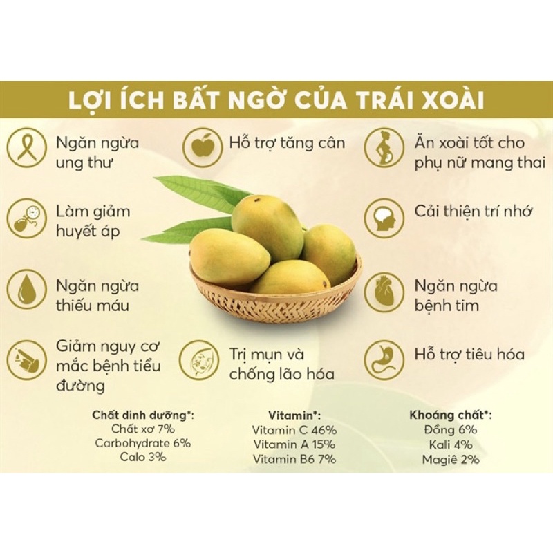 Mứt xoài sấy dẻo nguyên miếng Đà Lạt (500g)