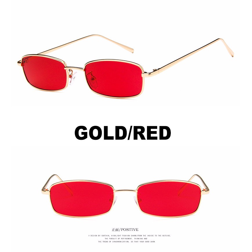 Kính mát tròng gương phong cách cổ điển đường phố cho nam nữ