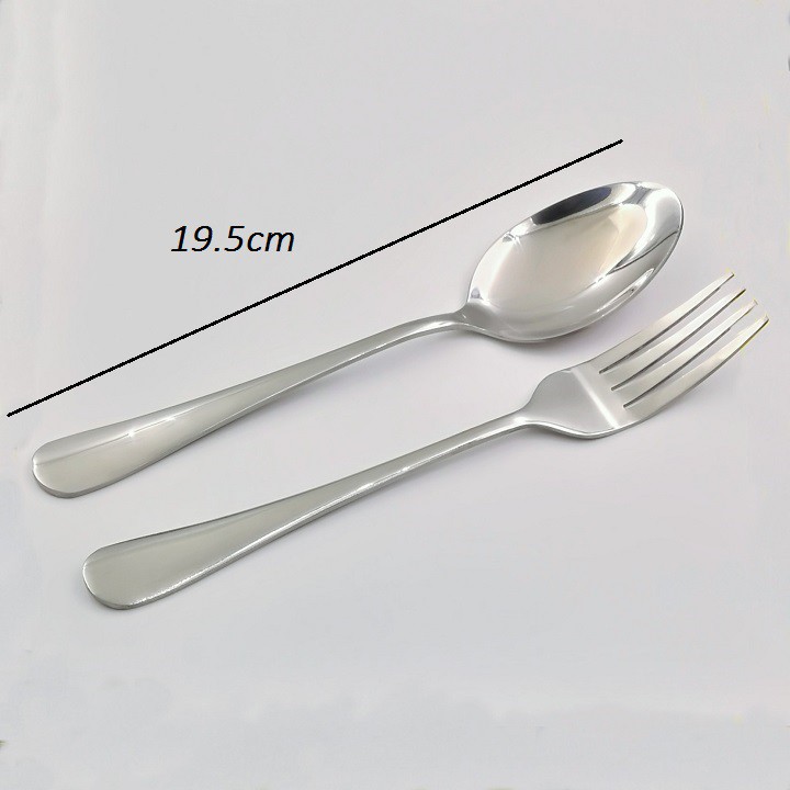 Dao dĩa ăn bít tết bộ 3 món inox cao cấp sáng bóng bền đẹp