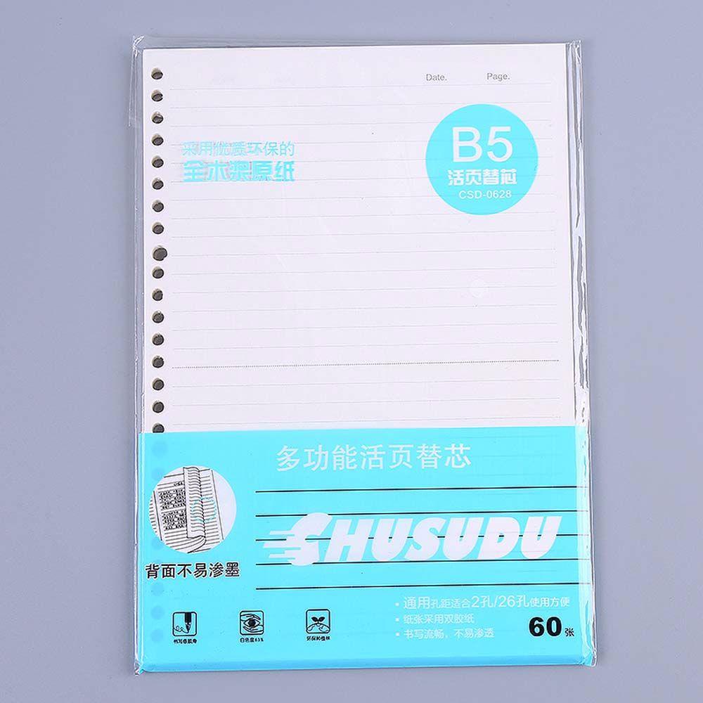 AUGUSTINA Sổ Tay Bìa Trong Suốt Cỡ A5 B5 Họa Tiết Chiếc Lá Xinh Xắn