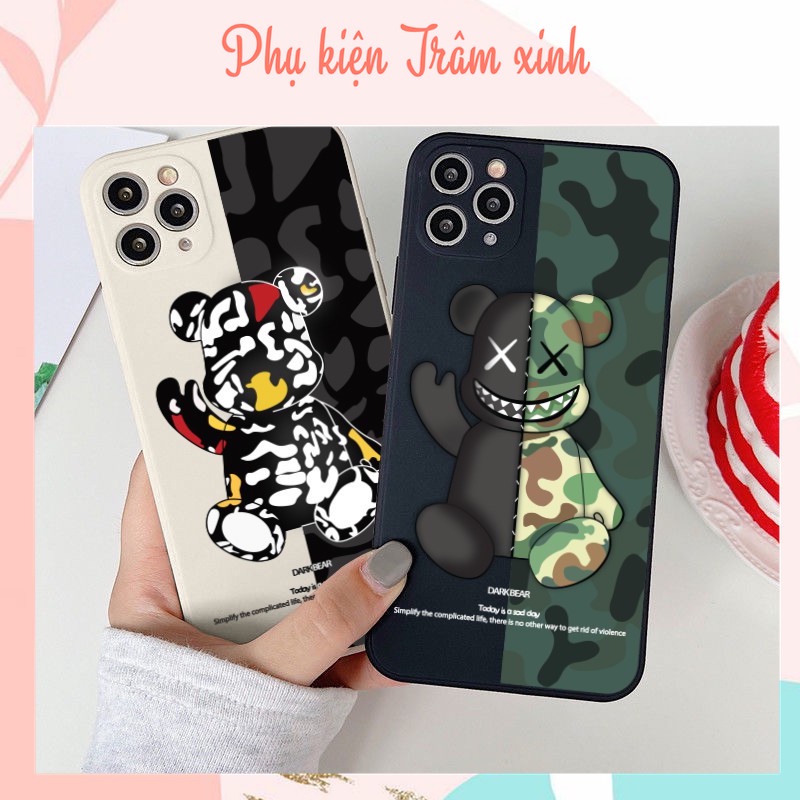 Ốp iphone vuông kaws bảo vệ camera 6/6s/6splus/7/7plus/8/8plus/x /xs/11/12/pro/max/plus/12promax/13/13pro/13promax- e51