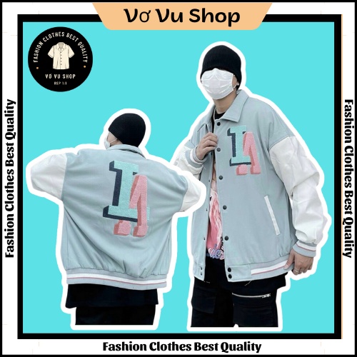 Áo BomBer - Áo Khoác nam nữ phong cách hiện đại, áo dễ phối đồ với cả nam và nữ, phù hợp mặc đi chơi, ở nhà, đi học,...