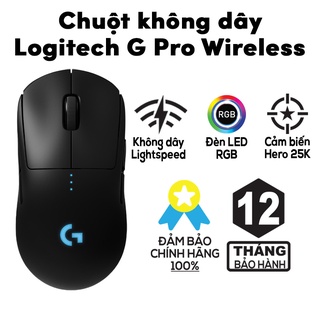 Chuột không dây Logitech G Pro Wireless - Chuột không dây chơi game Chính hãng Logitech