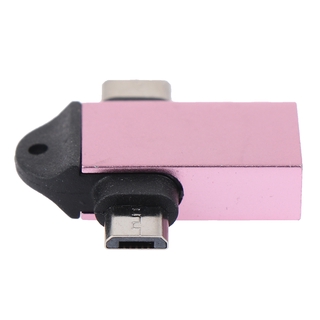 Đầu Chuyển Đổi 2 Trong 1 Type-C Micro Usb Otg Cho Android Usb 3.1