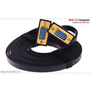 Cáp VGA 3m mỏng dẹt DTECH DT-69F30