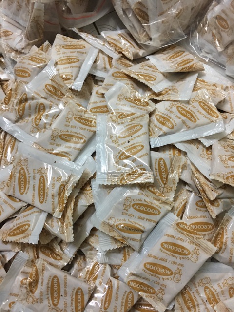 Muối súp bột canh mì tôm hàng có sẵn