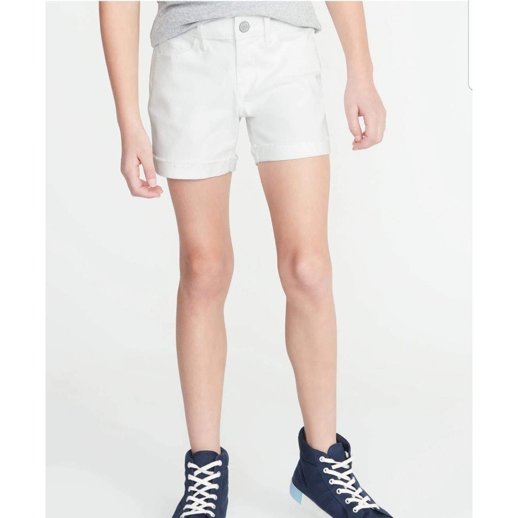 Quần short jean Old Navy trắng