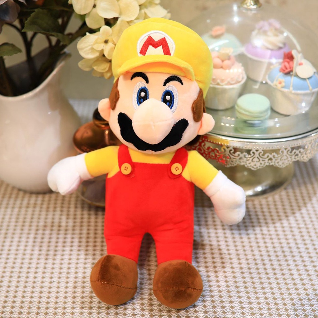 30cm Thú Bông Super Mario Bros Sang Trọng Búp Bê Luigi Nhân Vật Đồ Chơi Búp Bê Trẻ Em Quà Tặng * Vận Chuyển Nhanh