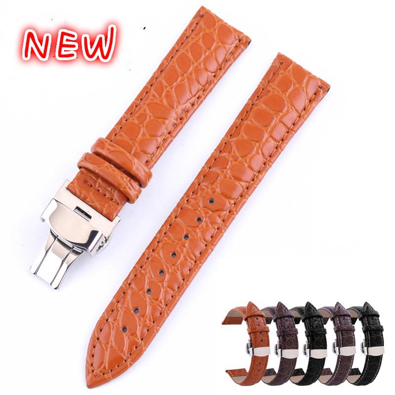 Dây da sang trọng thay cho đồng hồ với nhiều màu và kích thước 18/19/20/21/22/24mm tùy chọn