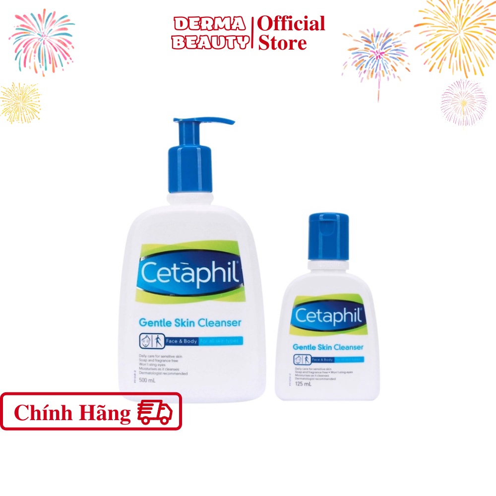Sữa Rửa Mặt Cetaphil Dịu Nhẹ, Ngừa Mụn -  Cetaphil Gentle Skin Cleanser 500ml