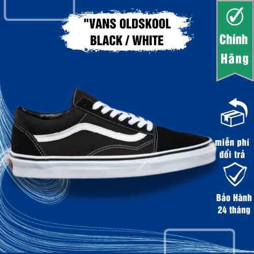 Old Skool Black White cho nam nữ - Fak.e hoàn tiền