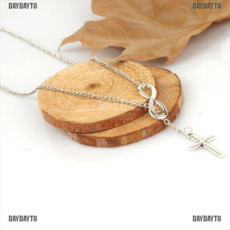 Vòng cổ Mạ Bạc Phối Mặt Hình Thánh Giá Thời Trang