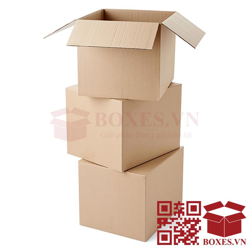 [Hỏa Tốc] 10x10x10 Combo 500 thùng carton, hộp carton đóng gói hàng