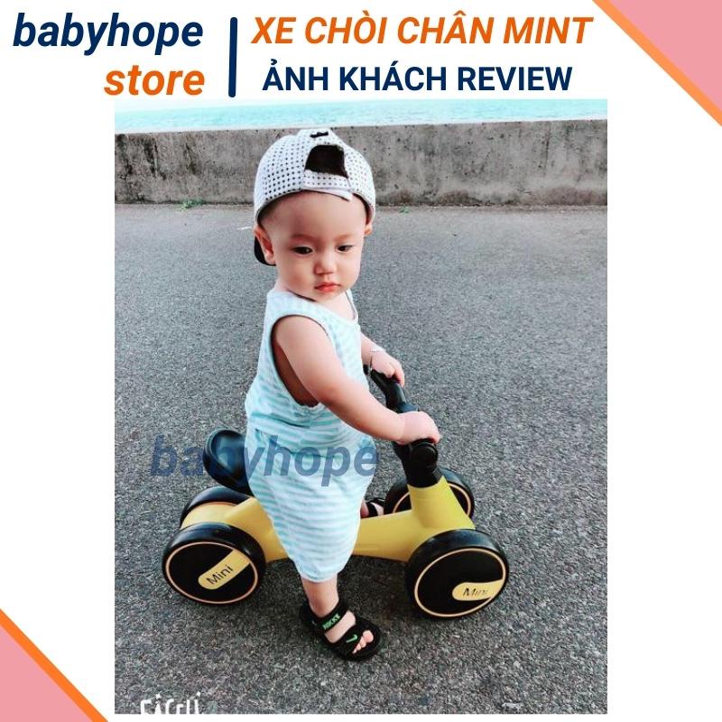 Xe chòi chân cho bé 1 2 tuổi thăng bằng có nhạc đèn BABYHOPE