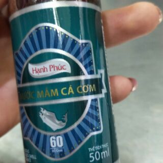 Nước mắm Hạnh Phúc 50ml vỉ 10 chai