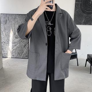 Áo Khoác Nam Tay Lỡ Form Rộng Thời Trang Hàn