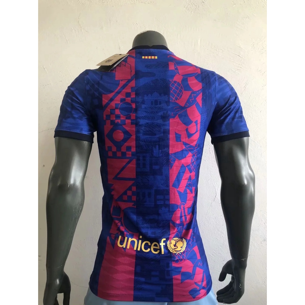 Áo Bóng Đá Số 23 / 24 s-2xl Đội Tuyển barcelona Size s-2xl