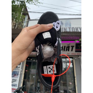 Giày Sneaker Vanss offwwhite đen