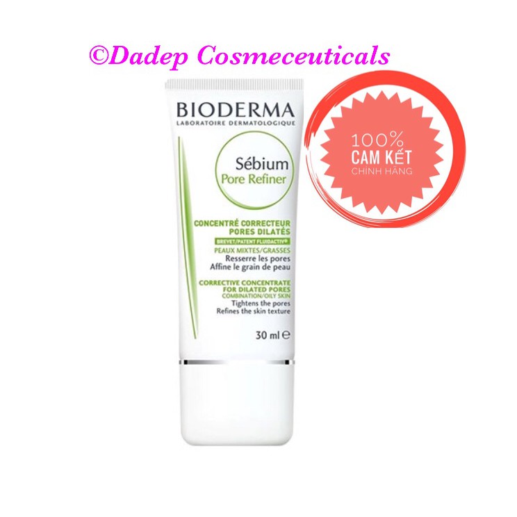 [CHÍNH HÃNG]Bioderma Sebium Pore Refiner – Kem dưỡng làm se khít lỗ chân lông, mịn da dành cho da nhờn mụn – 30ml