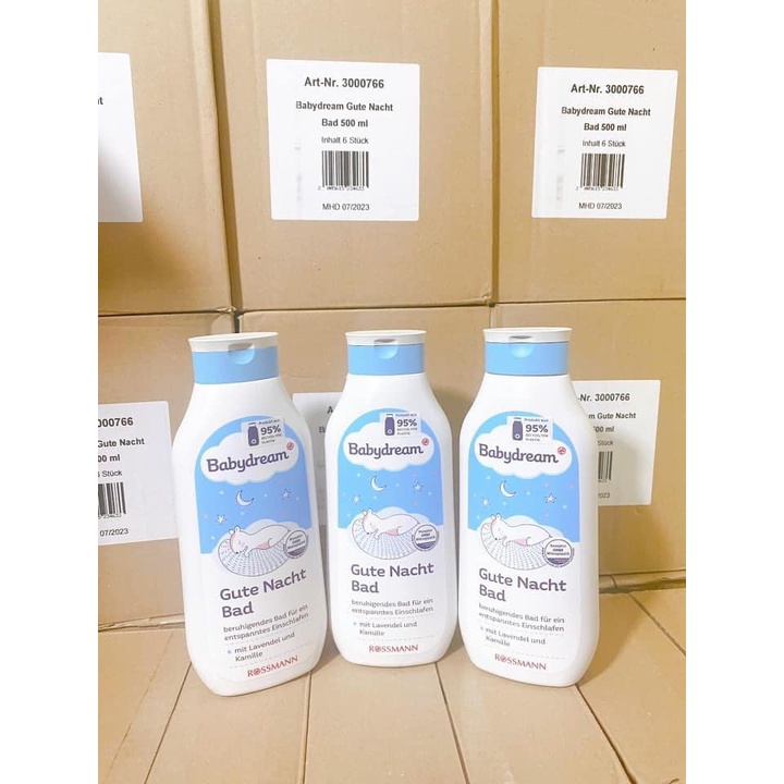 SỮA TẮM BABY DREAM GUTE NACHT, 500ml
