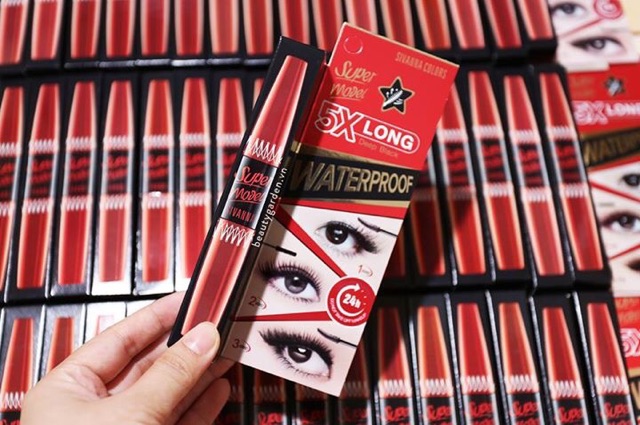 Mascara Sivanna Super Model Water-Proof Mascara Deep Black | BigBuy360 - bigbuy360.vn