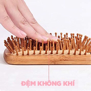 Lược tre mát xa da đầu