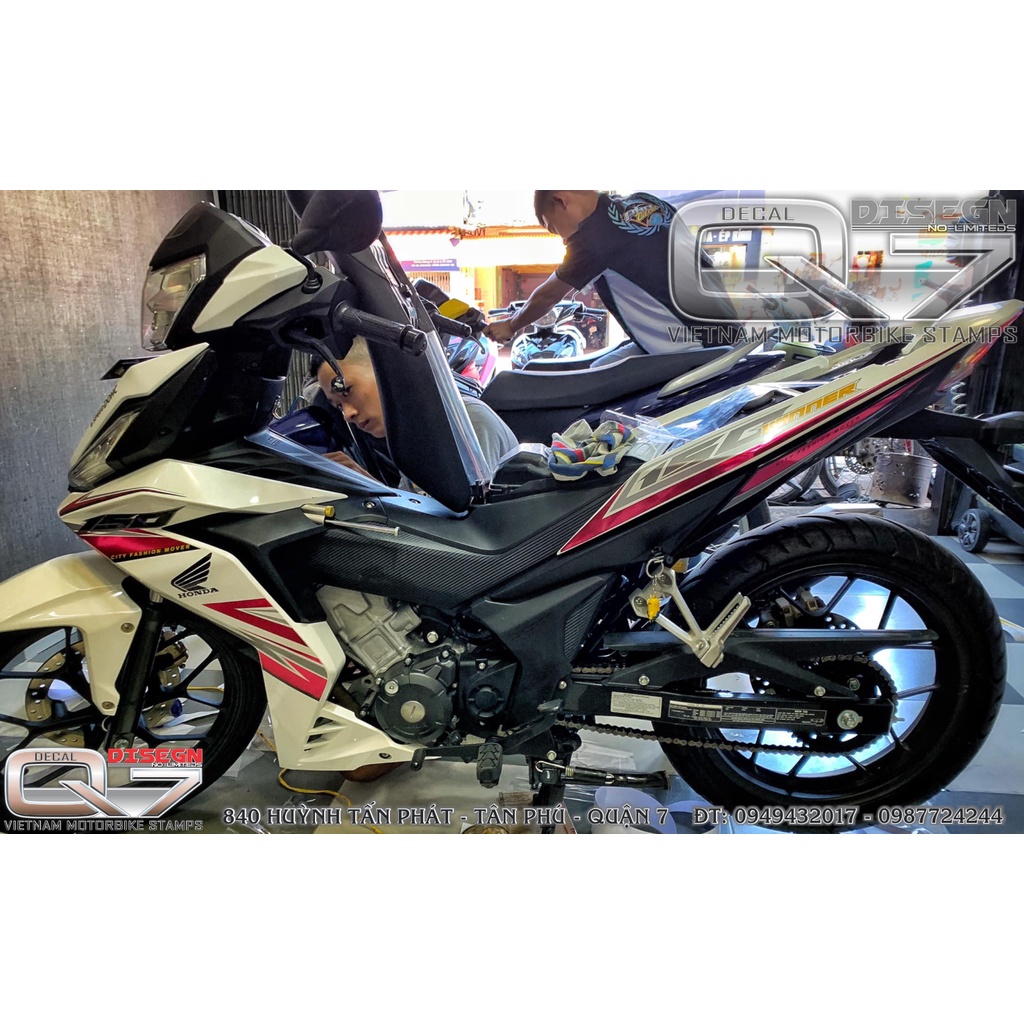 Tem Rời WINNER V1 TRẮNG HỒNG