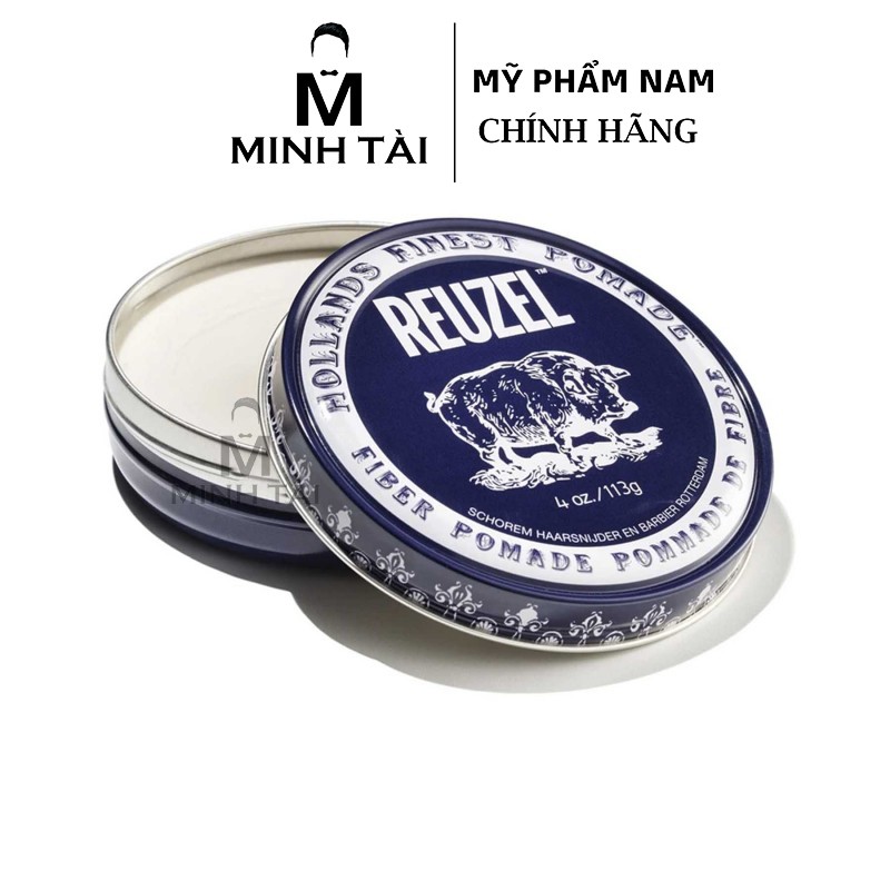 Sáp Vuốt Tóc Nam REUZEL Pomade 113g - Hàng Chính Hãng + Xịt Dưỡng Tóc Reuzel Tonic 20ml + Lược Chải Tóc Pomade